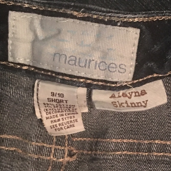 Maurices Alayna Skinny -Stretchy - Size 9/10 Short - Picture 9 of 10